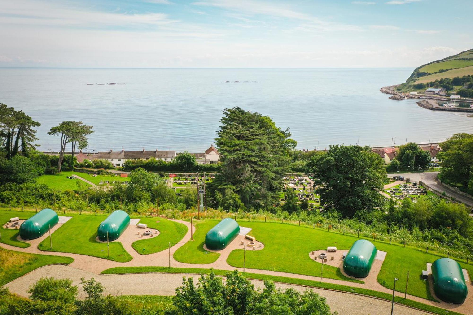 فندق Glenarm Castle Ocean View Pods المظهر الخارجي الصورة